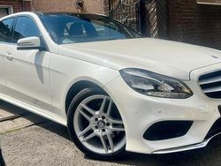 White Used 2014 Mercedes E250 AMG Sedan | £9,995 (Fair price)