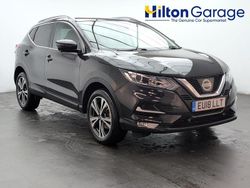 Black Used 2018 Nissan Qashqai N-Connecta SUV | £10,250 (Good price)