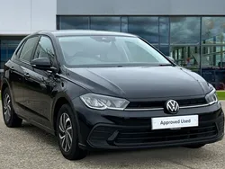 Black Used 2023 VW Polo Life Hatchback | £17,322 (Good price)