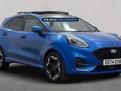 Blue Used 2024 Ford Puma Gen-E ST-Line X Hatchback | £23,299