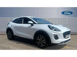 White Used 2023 Ford Puma Titanium SUV | £14,885 (Good price)