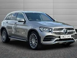 Mojave silver Used 2022 Mercedes GLC220 AMG Line Premium Estate | £34,600 (Expensive)