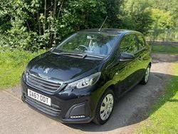 Black Used 2017 Peugeot 108 Active Hatchback | £5,495 (Fair price)