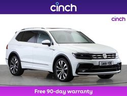 White Used 2018 VW Tiguan Allspace R-line SUV | £21,099 (A bit pricey)