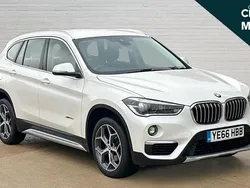 White Used 2016 BMW X1 xLine SUV | £11,024 (Fair price)