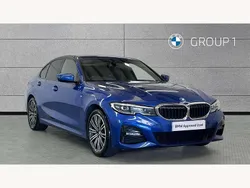 Blue Used 2019 BMW 330e M Sport Sedan | £17,490 (A bit pricey)