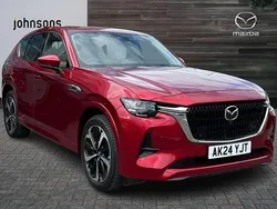 Red Used 2024 Mazda CX-60 Takumi-Line SUV | £32,990 (A bit pricey)