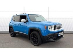 Blue Used 2016 Jeep Renegade Limited SUV | £9,983 (Fair price)