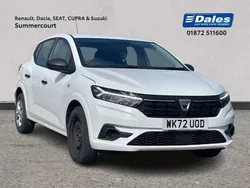 Glacier white Used 2022 Dacia Sandero Essentiel Hatchback | £11,000 (Good price)