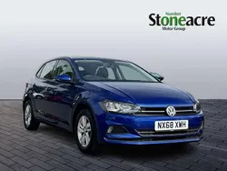 Blue Used 2018 VW Polo SE Hatchback | £9,500 (Fair price)