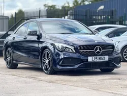 Blue Used 2016 Mercedes CLA220 AMG line Sedan | £11,998 (Fair price)