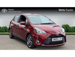 Red Used 2020 Toyota Yaris Hybrid Hatchback | £13,976 (Good price)