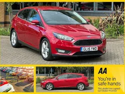 Red Used 2015 Ford Focus Zetec Hatchback | £5,850 (Good price)