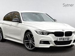 White Used 2018 BMW 320 M Sport | £17,850 (Fair price)