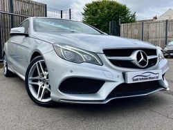 Silver Used 2015 Mercedes E220 AMG line Coupe | £9,499 (Fair price)