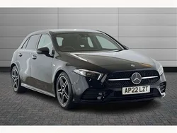 Black Used 2022 Mercedes A200 AMG Line Premium Plus Hatchback | £24,495 (Expensive)
