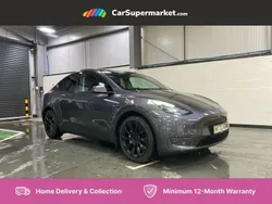 Grey Used 2022 Tesla Model Y Long Range SUV | £26,197 (Fair price)