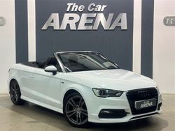 White Used 2016 Audi A3 Cabriolet S-Line Cabriolet | £10,480 (Fair price)