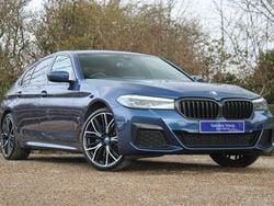 Blue Used 2021 BMW 530 M Sport Sedan | £19,995 (Fair price)