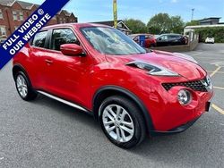 Red Used 2017 Nissan Juke Acenta SUV | £5,995 (Fair price)
