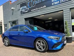 Blue Used 2024 Mercedes A180 Executive Sedan | £25,495 (Fair price)