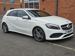 White Used 2018 Mercedes A200 AMG line Hatchback | £11,990 (Fair price)