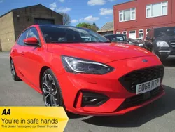 Red Used 2018 Ford Focus ST-Line X Hatchback | £11,295 (Fair price)