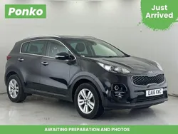 Black Used 2018 Kia Sportage 2 SUV | £9,120 (Good price)