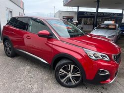 Metallic red Used 2018 Peugeot 3008 Allure Hatchback | £9,995 (Good price)