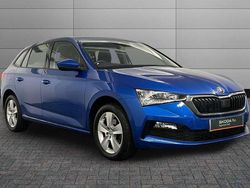 Race blue metallic Used 2022 Skoda Scala SE Hatchback | £12,650 (Fair price)