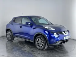 Blue Used 2017 Nissan Juke Tekna SUV | £11,050 (Fair price)