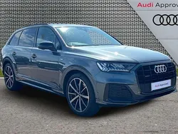Grey Used 2021 Audi Q7 Black Edition SUV | £42,613 (A bit pricey)
