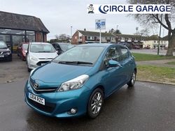 Turquoise Used 2014 Toyota Yaris Multidrive S Hatchback | £10,950 (A bit pricey)