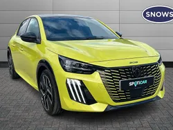 Yellow Used 2025 Peugeot 208 GT Hatchback | £22,212 (Expensive)