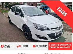 White Used 2012 Vauxhall Astra Active Hatchback | £2,495 (Fair price)
