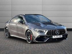 Grey Used 2021 Mercedes CLA45 AMG Coupe | £42,350 (Fair price)