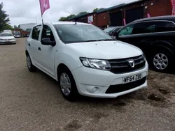 White Used 2014 Dacia Sandero Ambiance Hatchback | £1,495
