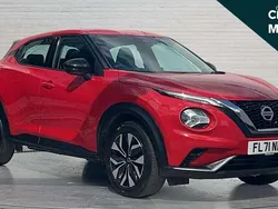 Red Used 2021 Nissan Juke Acenta SUV | £12,799 (Fair price)