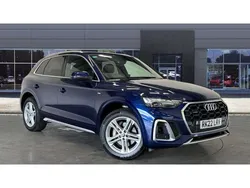 Blue Used 2022 Audi Q5 S-Line SUV | £32,359 (Good price)