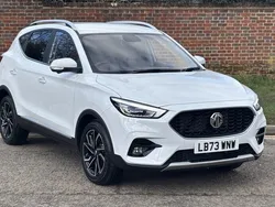 White Used 2023 MG ZS Exclusive Sedan | £15,199 (Fair price)