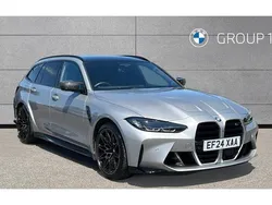 Space silver metallic Used 2024 BMW M3 Competition Edition Estate | £77,795 (Fair price)