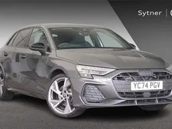 Grey Used 2024 Audi A3 Black Edition Hatchback | £28,500 (Expensive)