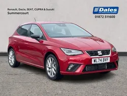 Metallic desire red Used 2024 Seat Ibiza FR Hatchback | £18,500 (A bit pricey)