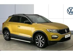 Yellow Used 2019 VW T-Roc Design SUV | £14,000 (Fair price)