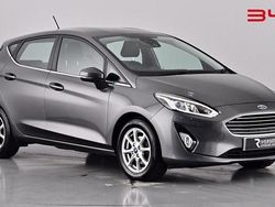Grey Used 2018 Ford Fiesta Zetec Hatchback | £7,980 (Good price)