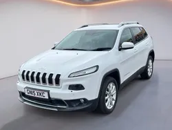 White Used 2015 Jeep Cherokee Limited SUV | £7,995 (Good price)