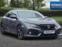 Grey Used 2018 Honda Civic SR Hatchback | £12,490 (Fair price)