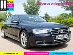 Blue Used 2011 Audi A8 Advanced Sedan | £9,738