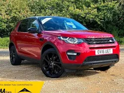 Red Used 2016 Land Rover Discovery Sport HSE SUV | £10,995 (Fair price)