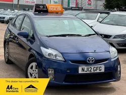 Blue Used 2012 Toyota Prius T3 Hatchback | £4,975 (Fair price)